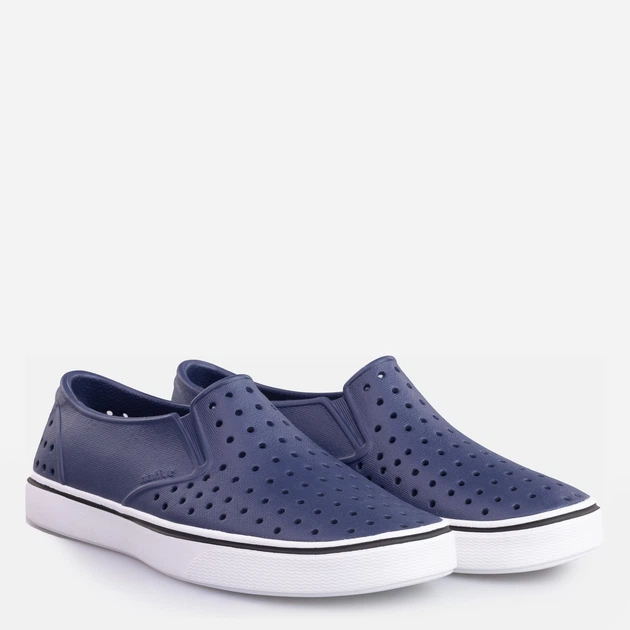 Buty wsuwane damskie Native Miles 903970-60-53 36 (4US) 22.5 cm Granatowe z białym (4894401381082) - obraz 2
