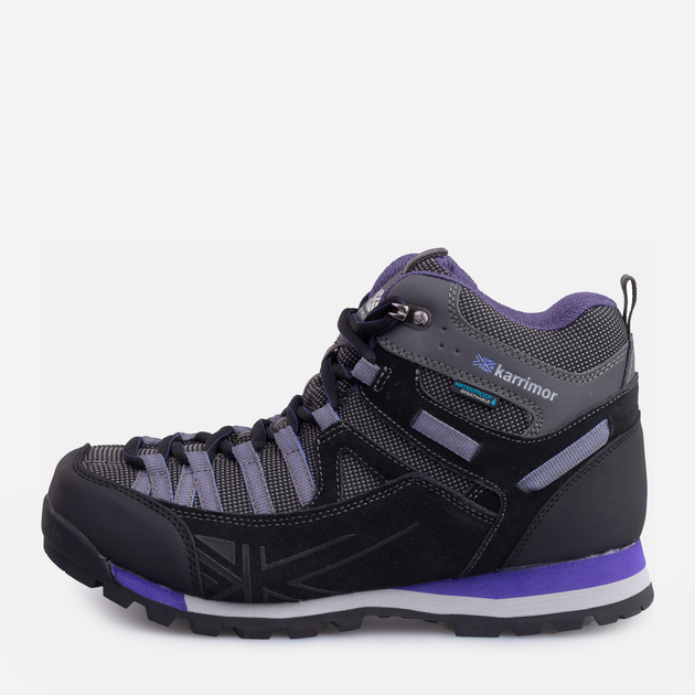Buty trekkingowe damskie wysokie Karrimor Spike Mid 3 Ladies Weathertite K951-BKP 41 (7UK) 25.5 cm Czarny/Fioletowy (5017272864198) - obraz 3