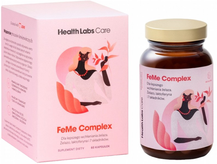 Дієтична добавка Health Labs Care FeMe Complex 60 капсул (5904708716575) - зображення 1