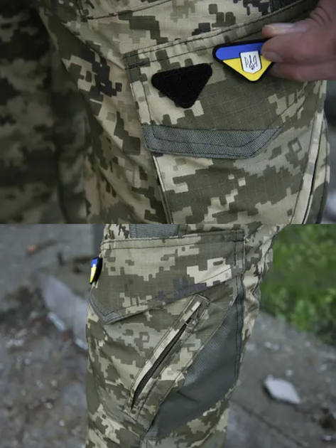 Тактические брюки Caiman Aggressor пиксель Рип-Стоп брюки для военнослужащих XL-Long - изображение 2