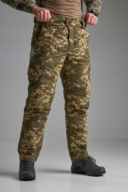 Тактические зимние штаны пиксель"Tactical WinterGuard Pro-X" 58/6 размер. - изображение 1