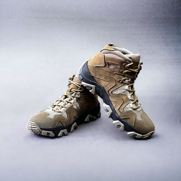 Ботинки мужские тактические Bulat Gore Tex, Койот нубук / Cordura 45 - изображение 1