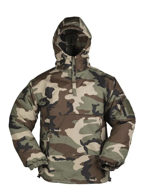 Куртка тактична Анорак Sturm Mil-Tec Combat Winter камуфляж вудланд Німеччина S - зображення 1