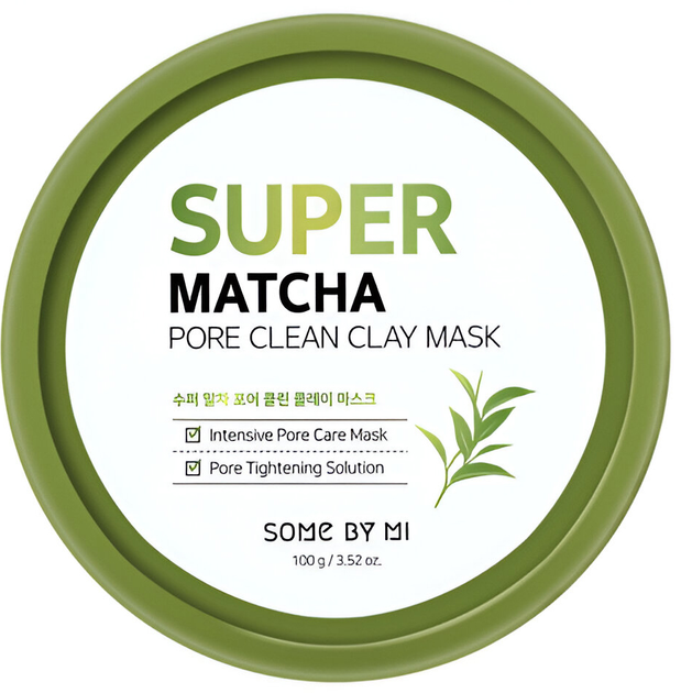 Маска для лица Some By Mi Super Matcha Pore Clean Clay Mask 100 г (8809647391074) - изображение 1