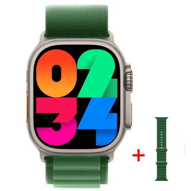 Смарт-годинник HW9 Ultra Max (Gold / Green) Epik (176616) - зображення 2