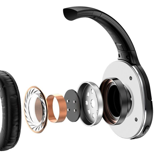 Накладні бездротові навушники Baseus Encok Wireless headphone D02 Pro (NGTD01030) Black - зображення 5
