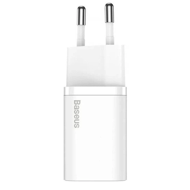 МЗП Baseus Super Si Quick Charger 25W (1USB-C) (CCSP) Білий - зображення 2
