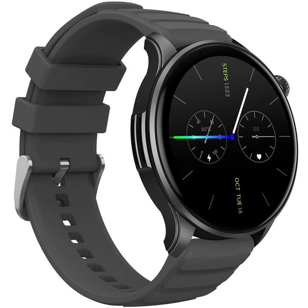 Смарт-часы Gelius GP-SW010 (Amazwatch GT3) (Gun) (181394) - изображение 2