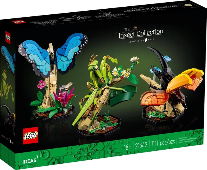 Конструктор Lego Ideas Коллекция насекомых 21342 – игрушки с