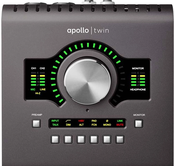 Аудіоінтерфейс Universal Audio Apollo Twin MkII Duo HE (UA APLTWDII-HE) - зображення 1