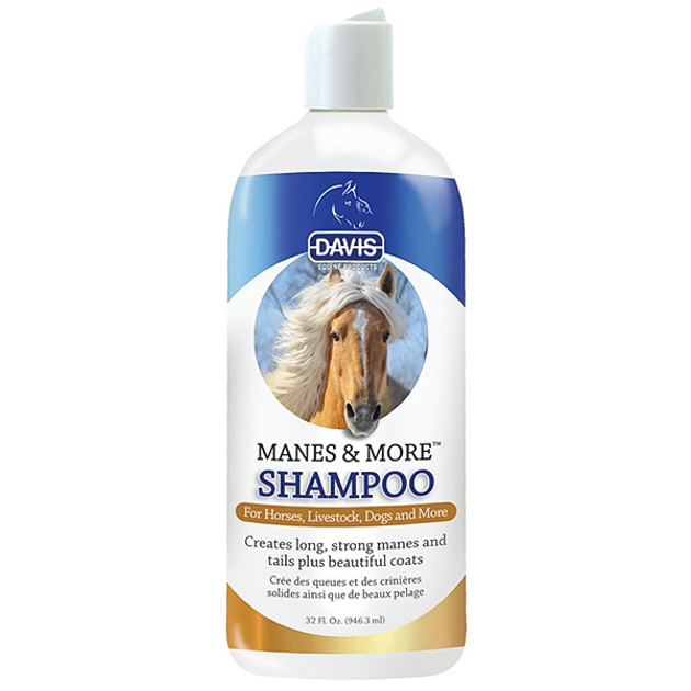 Шампунь для ухода за шерстью собак и лошадей Davis Manes & More Shampoo ...