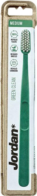 Szczoteczka do zębów Jordan Green Clean Średnia 1 szt (7046110028032) - obraz 1