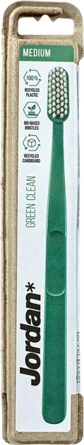 Зубна щітка Jordan Green Clean Medium 1 шт (7046110028032) - зображення 1