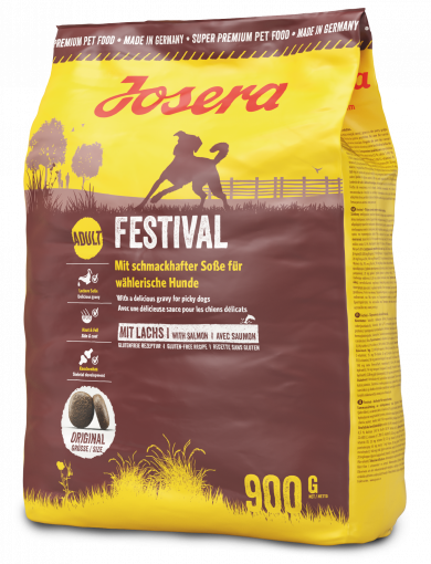 Сухой корм для взрослых привередливых собак JOSERA Festival 900 г*5 шт - изображение 2