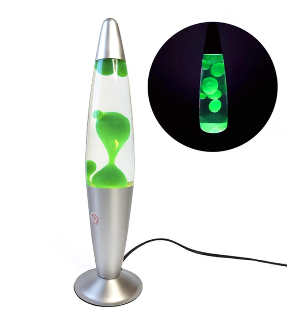 Лава лампа Lava Lamp TOPA 41 см Восковая Зеленая - Фото 1 Лава лампа Lava Lamp TOPA 41 см Восковая Зеленая - изображение 1