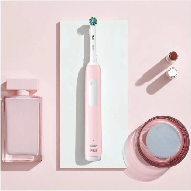 Електрична зубна щітка Oral-B Pro1 Pink + TC (8001090914217) - зображення 2