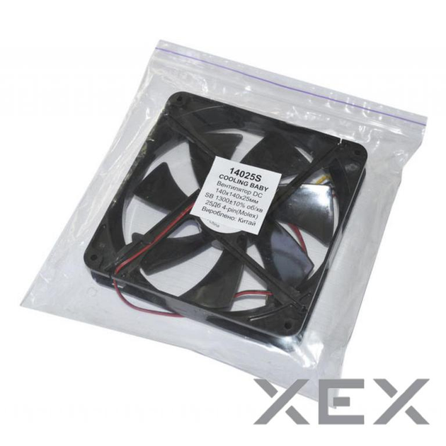 Вентилятор Cooling baby 140 (14025S) - изображение 2
