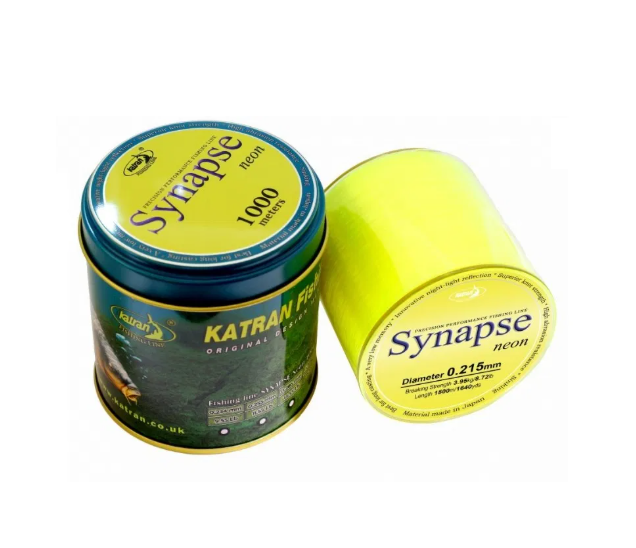 Леска KATRAN SYNAPSE Neon 0,215 мм 1500 м,К 213601 - Фото 2 Леска KATRAN SYNAPSE Neon 0,215 мм 1500 м,К 213601 - изображение 2