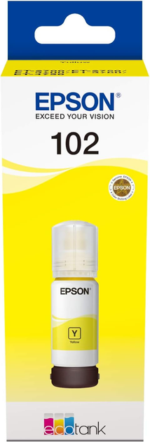 Tusz Epson EcoTank 112 Yellow 70 ml (C13T03R440) - obraz 1