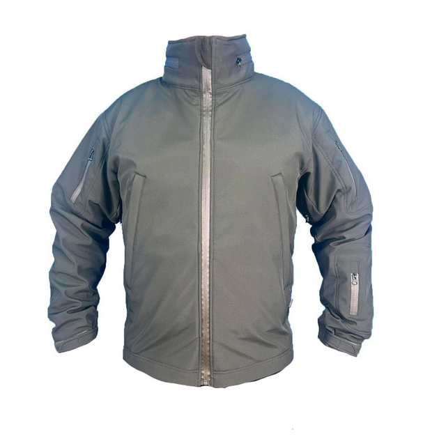 Куртка Soft Shell із фліс кофтою Олива Pancer Protection 56 - зображення 1
