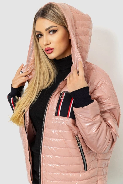 Куртка AGER 6XL-7XL Пудровий 102R5222 - зображення 6