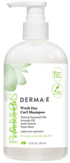 Акція на Шампунь для локонів Derma E Wash Day Curl Shampoo 355 мл від Rozetka