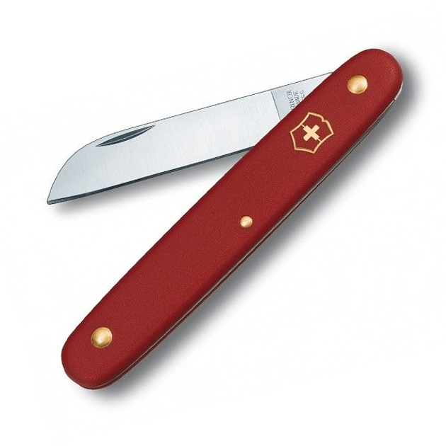 Складаний швейцарський садовий ніж Victorinox Vx39050 Garden 100 мм червоний - зображення 1