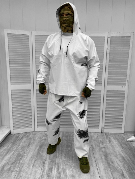 Маскувальний костюм зимовий Білий L - зображення 1