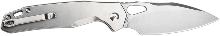 Нож CJRB Knives Frack SW AR-RPM9 Steel handle Стальной (27980385) - изображение 2