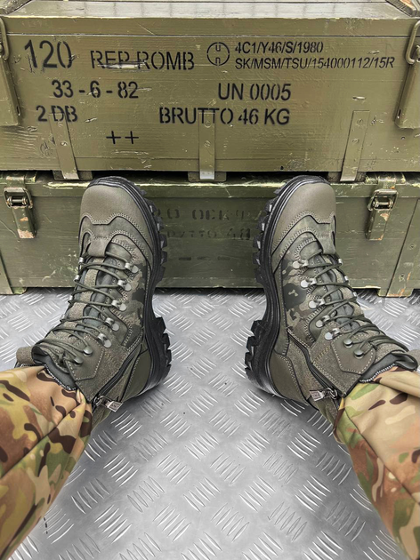 Тактичні черевики Urban Ops Assault Boots Olive 40 - зображення 2