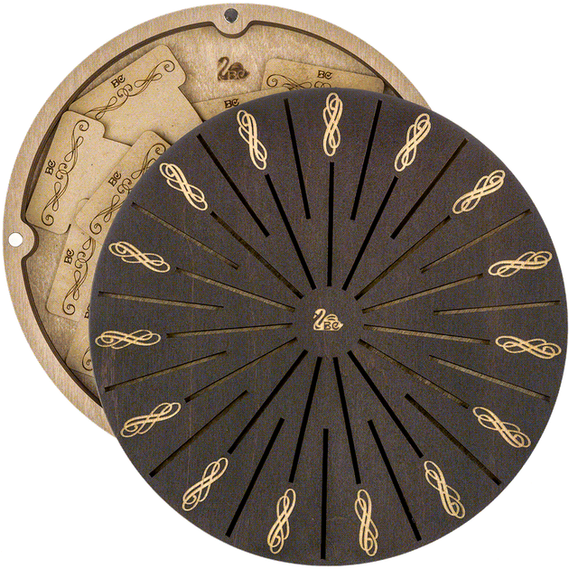 Шкатулка для рукоделия Wonderland Crafts + 32 бобинки FLZB(N)-059 (19*19*3.2см) - Фото 3 Шкатулка для рукоделия Wonderland Crafts + 32 бобинки FLZB(N)-059 (19*19*3.2см) - изображение 3