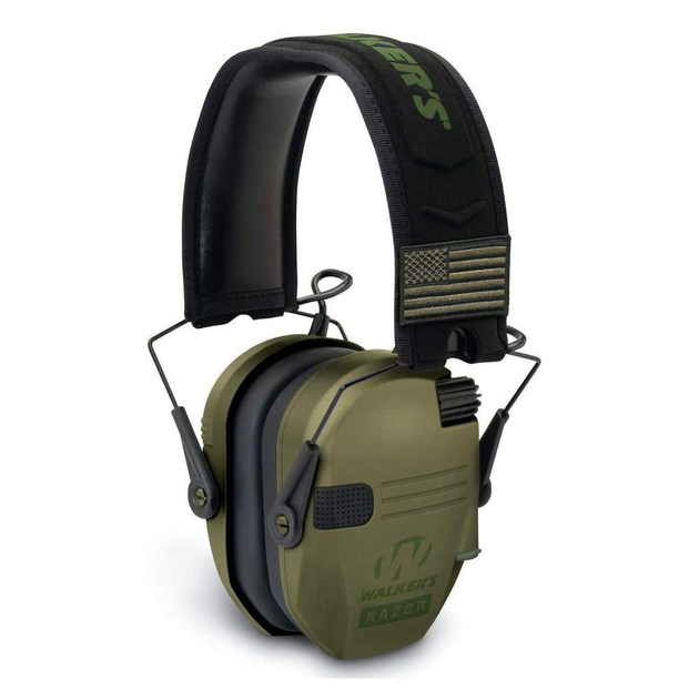 Активні навушники для стрільби Razor Slim Electronic Muffs (ODG) Walker's - зображення 1