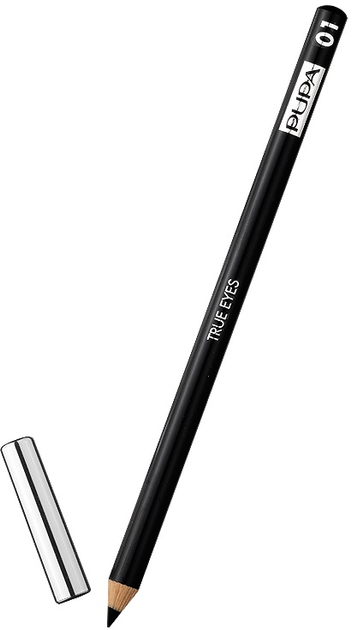 Kredka do oczu Pupa Milano True Eyes Eye Liner Pencil precyzyjna 01 1.4 g (8011607026418) - obraz 1