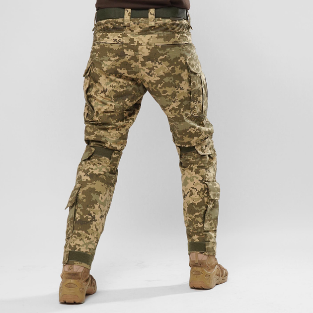 Тактические штурмовые штаны UATAC Gen 5.4 Пиксель mm14 с наколенниками XS - изображение 1