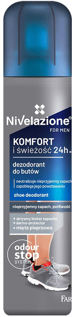 Dezodorant do butów Farmona Nivelazione For Men dla mężczyzn 180 ml (5900117009260) - obraz 1