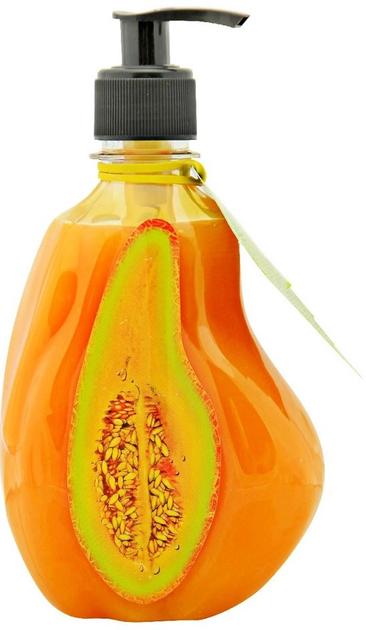 Kremowe mydło Aura Smaczne Sekrety w płynie z ekstraktem z melona 500 ml (4820074623297) - obraz 1