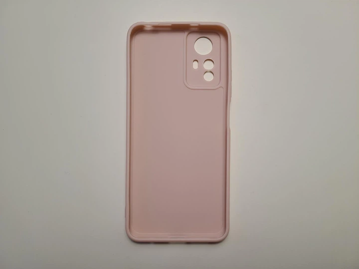 Чехол TPU Matte для Xiaomi Redmi Note 12S бампер розовый - Фото 2 Чехол TPU Matte для Xiaomi Redmi Note 12S бампер розовый - изображение 2