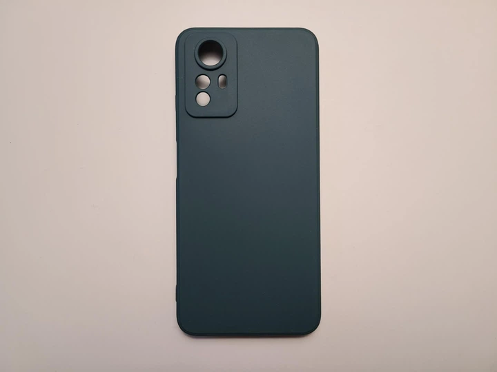 Чехол TPU Matte для Xiaomi Redmi Note 12S бампер темно-зеленый - Фото 1 Чехол TPU Matte для Xiaomi Redmi Note 12S бампер темно-зеленый - изображение 1
