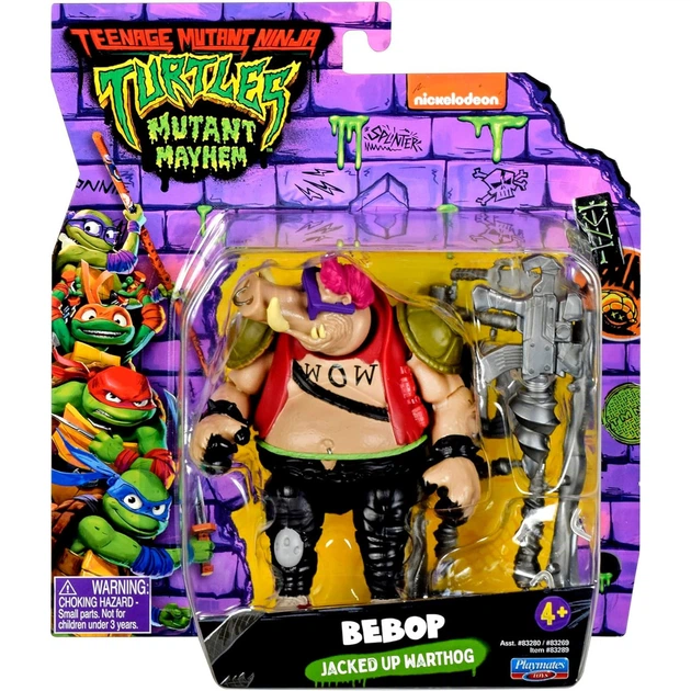 Фигурка TMNT Черепашки-Ниндзя: Погром Мутантов - Бибоп / Bebop