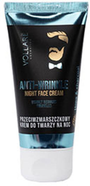 Крем для обличчя Vollare Cosmetics проти зморшок нічний для чоловіків 50 мл (5902026678049) - зображення 1