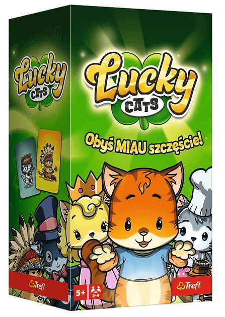 Gra karciana Trefl Lucky Cats (5900511025156) - obraz 1