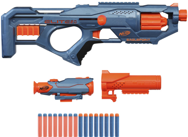 Blaster Hasbro Nerf Elite 2.0 Eaglepoint (5010994105259) - obraz 3