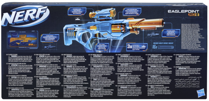 Blaster Hasbro Nerf Elite 2.0 Eaglepoint (5010994105259) - obraz 5