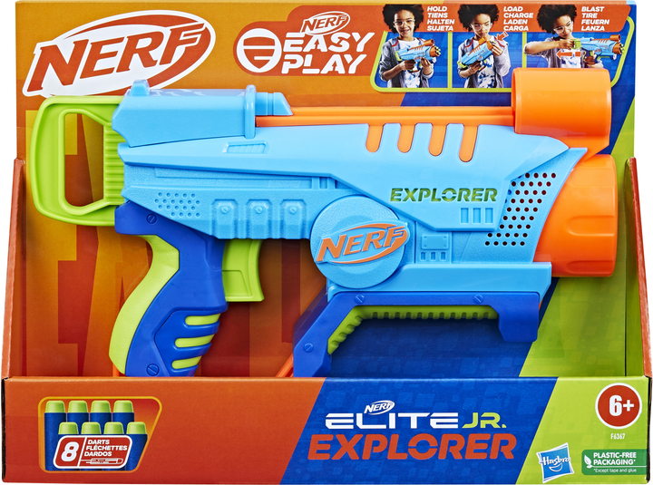 Бластер Hasbro Nerf Elite Junior Дослідник (5010996115775) - зображення 1