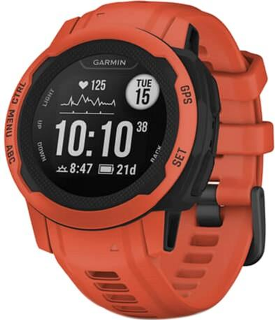 Смарт годинник Garmin Instinct 2S - Standard Edition Poppy (010-02563 ...