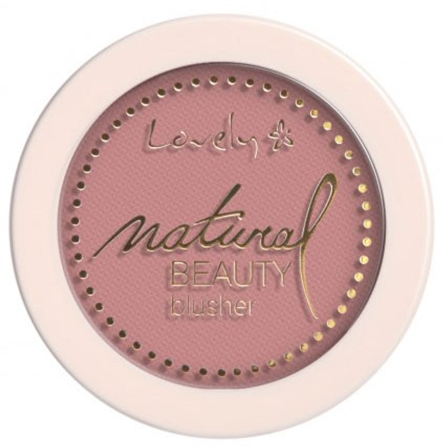 Róż do policzków Lovely Natural Beauty Blusher 06 3.2 g (5901571049946) - obraz 1