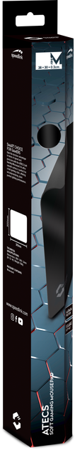 Ігрова поверхня SPEEDLINK ATECS M Speed Black (SL-620101-M-01) - зображення 5