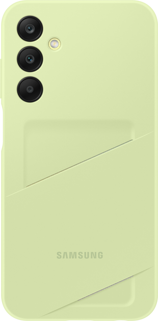 Акція на Панель Samsung Card Slot Case для Samsung Galaxy A25 Lime (EF-OA256TMEGWW) від Rozetka