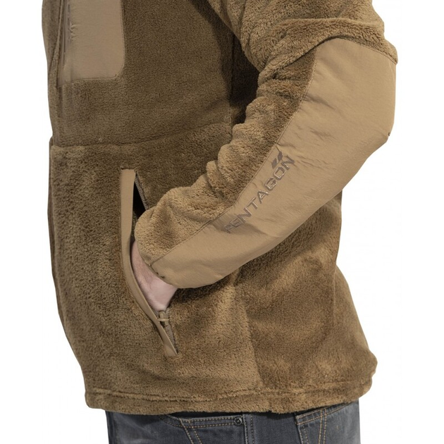 Свитер Pentagon Grizzly Full Zip Sweater K09030 Medium, Койот (Coyote) - изображение 2
