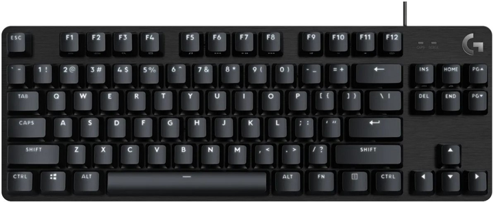 Klawiatura przewodowa Logitech G413 TKL SE Nordic Layout Tactile USB Black (920-010445) - obraz 1